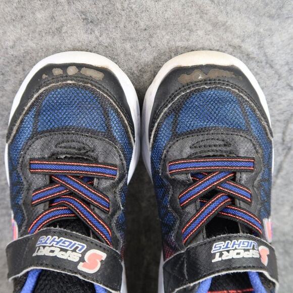 Skechers Shoes Boys 11 Light Up Sneakers S Sport Trainers Active Casual Toddler - Picture 10 of 14